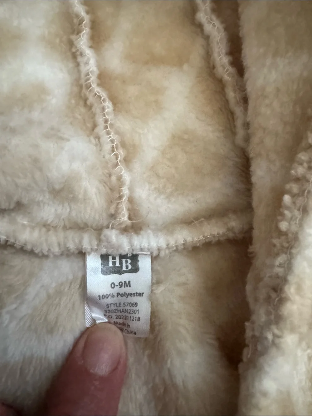 Plush Giraffe Hooded Kids Robe - Beige